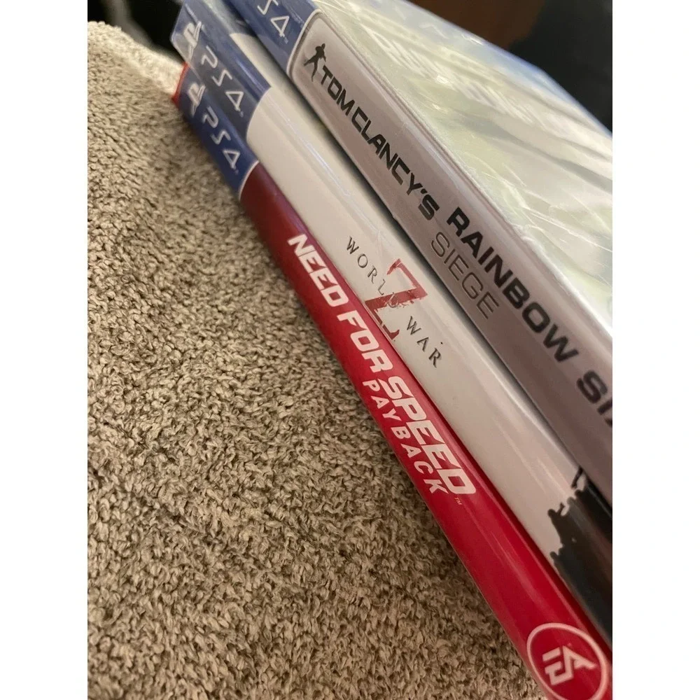 PS4 Games: World War Z, Need for Speed, Rainbow 6 Siege